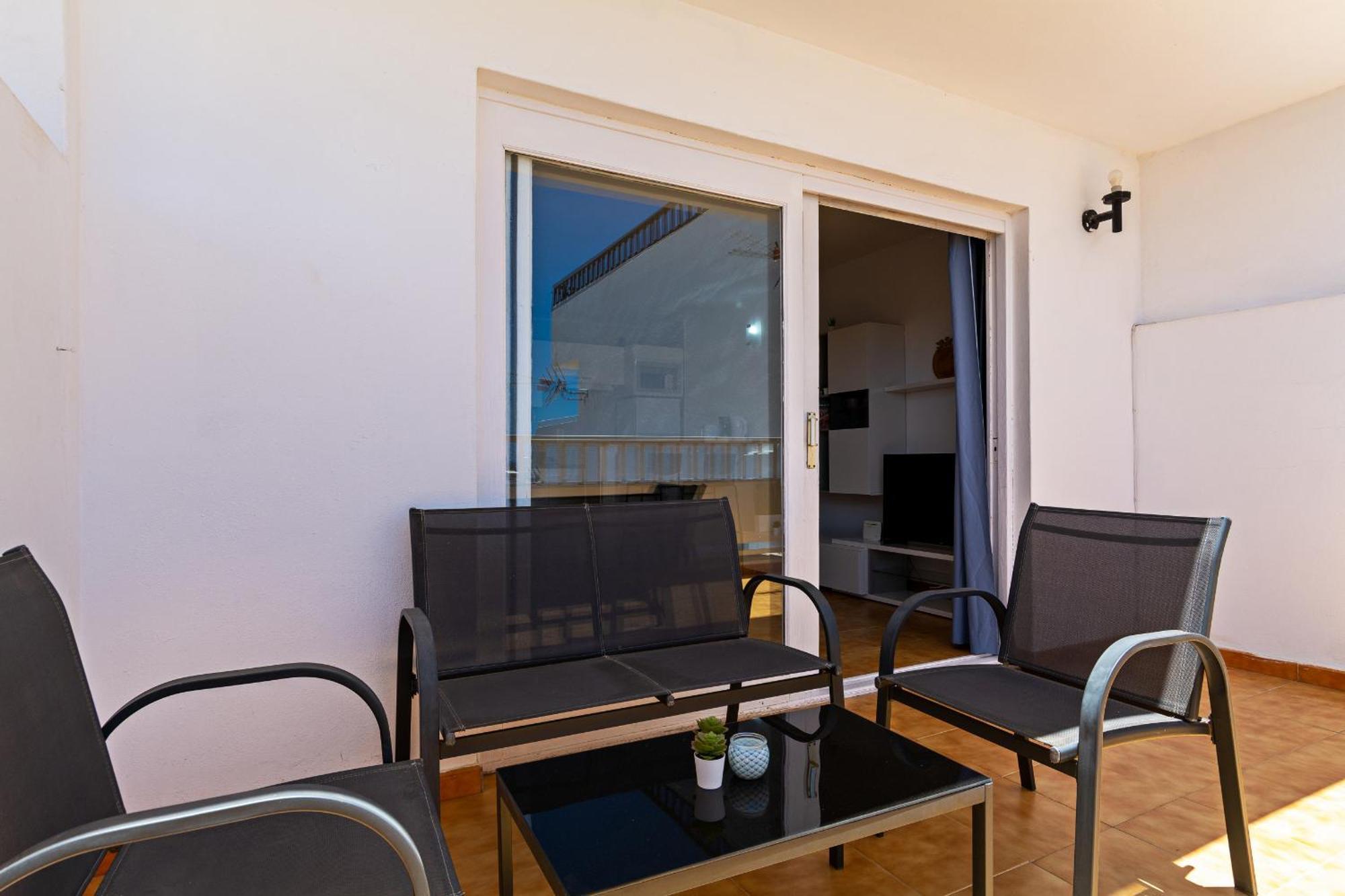 Casa Ayram With Private Terrace & Pool Next To Beach Коста-Тегісе Екстер'єр фото